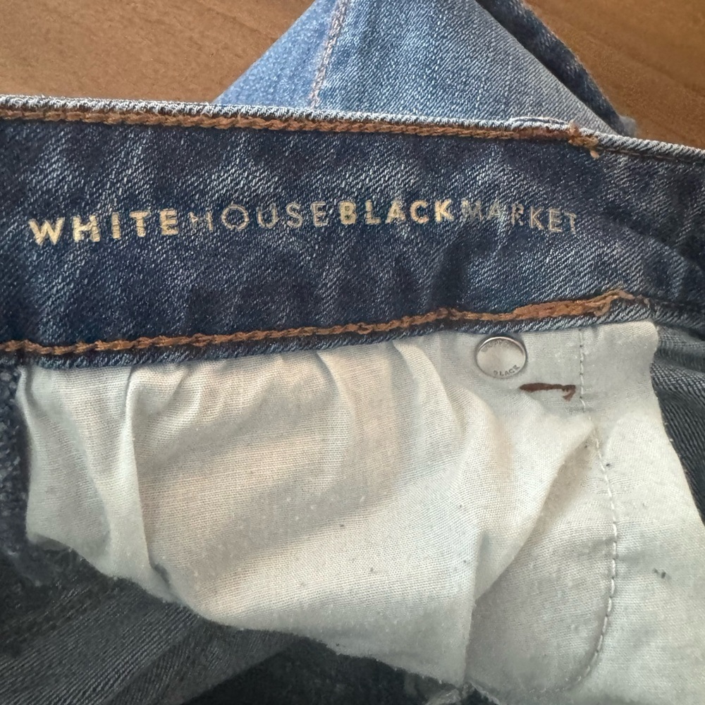 White House Black Market The Skimmer Jeans Size 6 - Picture 9 of 9